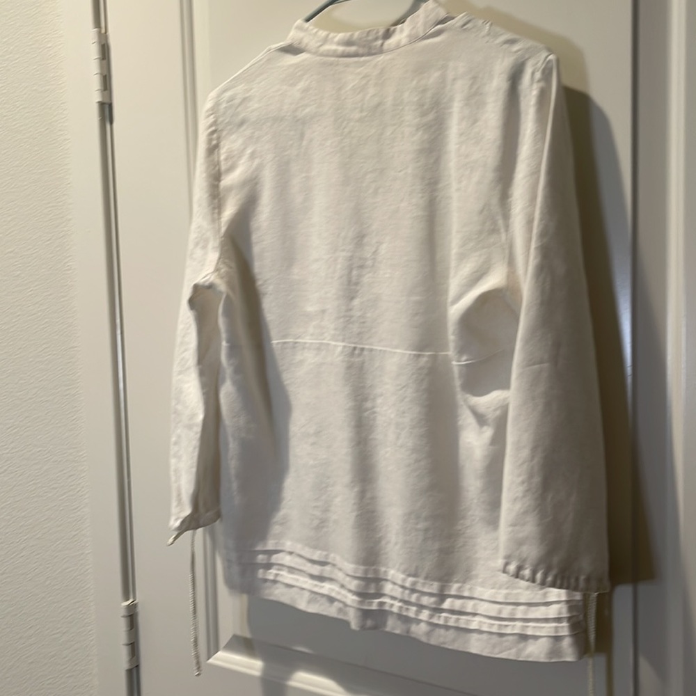 TWEEDS Linen Blouse. - Picture 6 of 6